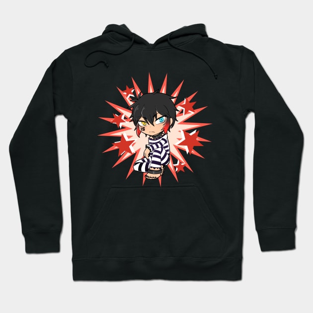 Nanbaka hoodie clearance